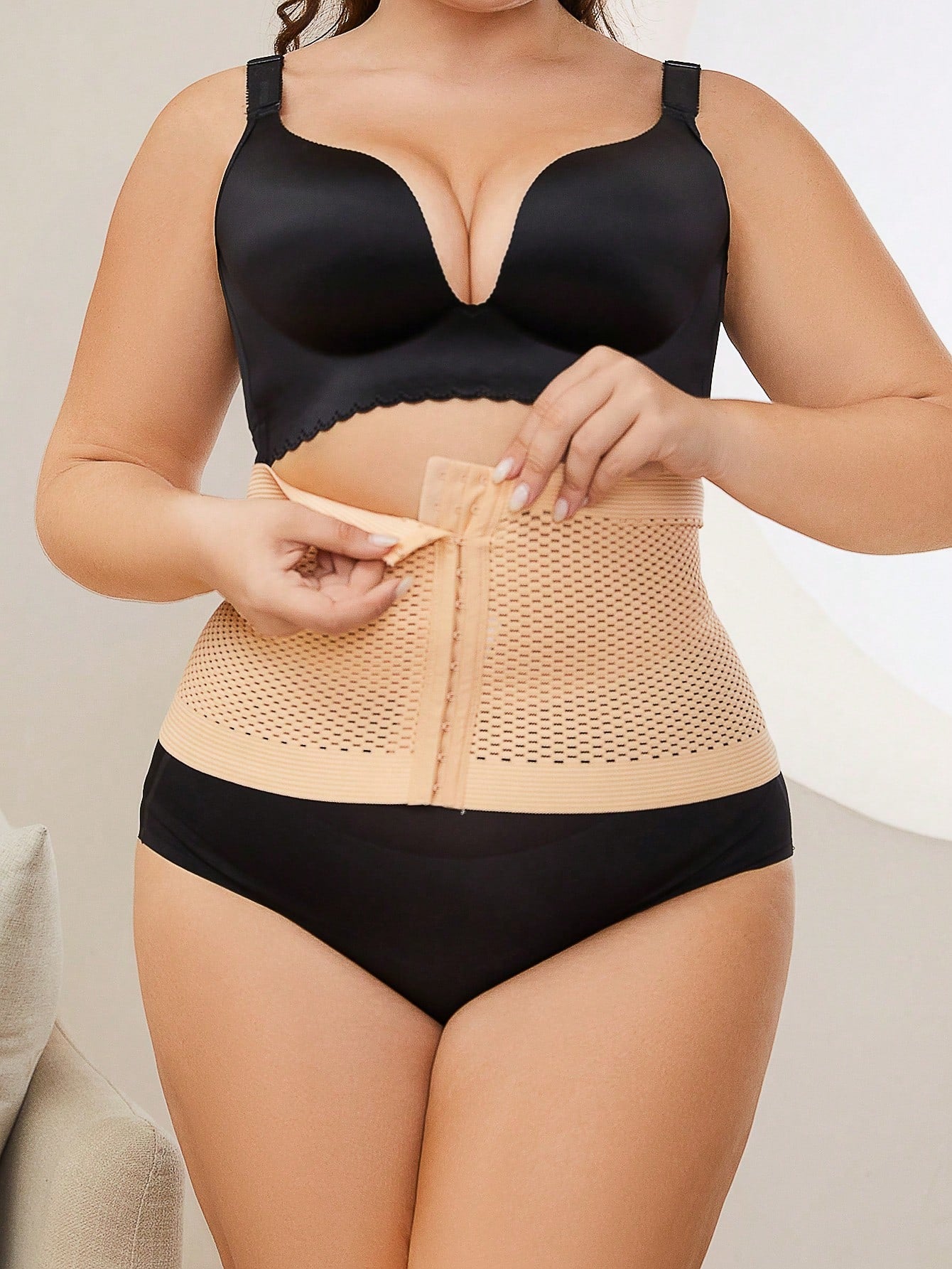 Plus size Shape Waist Trainer Shapewear Body Shaper-Tummy Waist Control